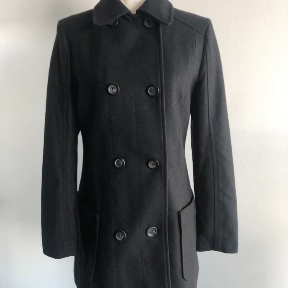Mango Wool-Blend Long Coat Size S - Picture 2 of 9